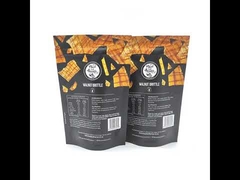 VMPET Stand Up Zipper Pouch Oxygen Proof Resealable Zipper Bags 100 Micron For Snack