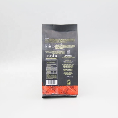 Quad Seal Coffee Packaging Bags  Side Gusset Moisture Proof 2lb 5lb