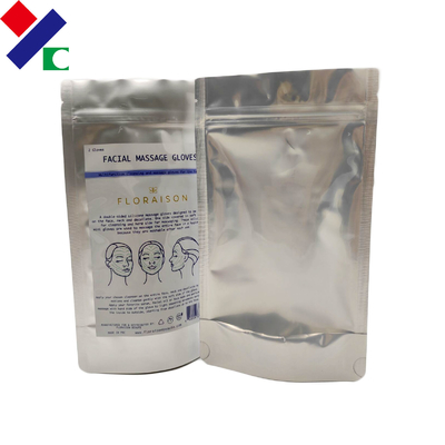 MOPP 1kg 500g Stand Up Pouch Aluminum Foil Bag With Tear Notch