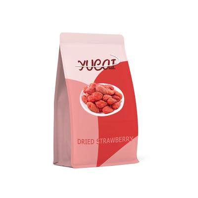 PLA Compostable Biodegradable Flat Bottom Bag For Dried Fruit Vegetable Products