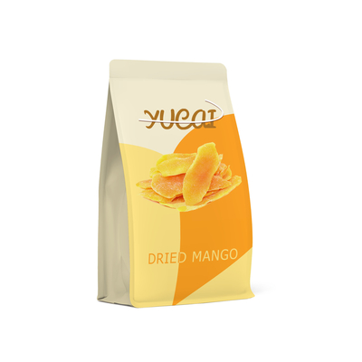 PLA Compostable Biodegradable Flat Bottom Bag For Dried Fruit Vegetable Products