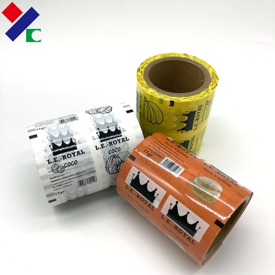 Banana Flavor Powder Laminated Packaging Rolls High Barrier