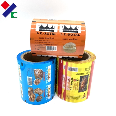 Banana Flavor Powder Laminated Packaging Rolls High Barrier