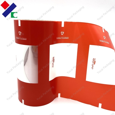 OEM Food Grade Clear Plastic Laminated Film Roll Packaging 180 Mic