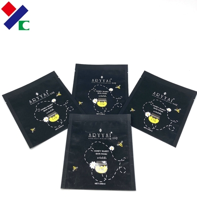 ISO Three Side Seal Pouch Mylar Aluminum Foil Face Mask Packaging Bags