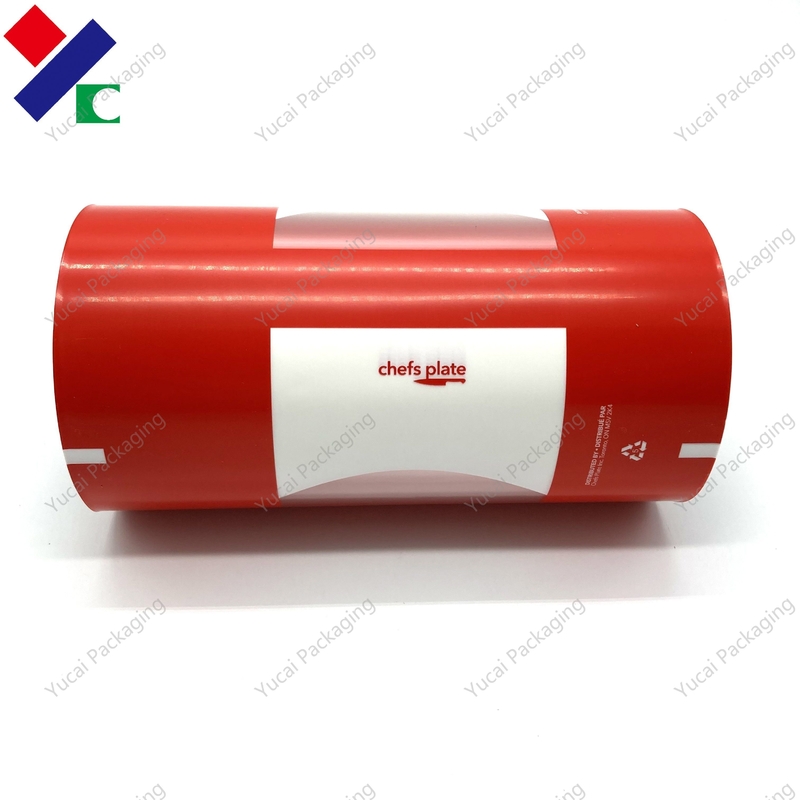 OEM Food Grade Clear Plastic Laminated Film Roll Packaging 180 Mic